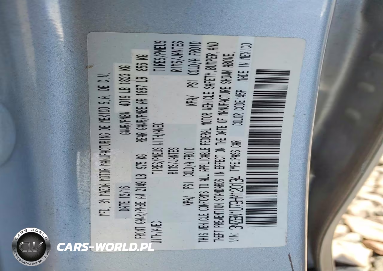 2017 Mazda 3 Sport VIN:3MZBN1U79HM120134 - 13