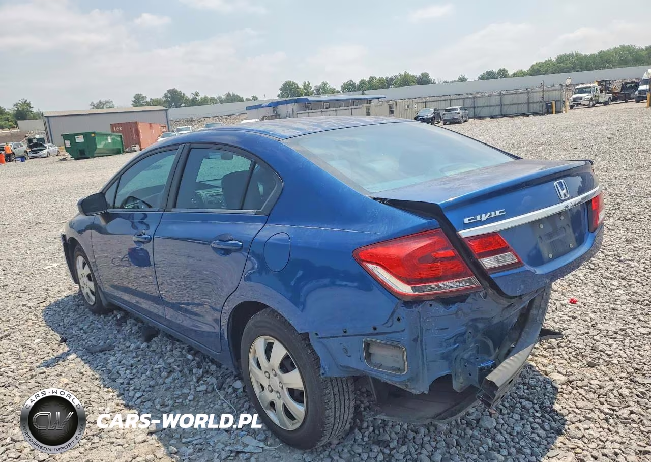 2014 Honda Civic Lx VIN:2HGFB2F52EH511586 - 2
