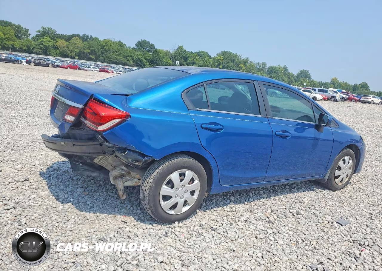 2014 Honda Civic Lx VIN:2HGFB2F52EH511586 - 3