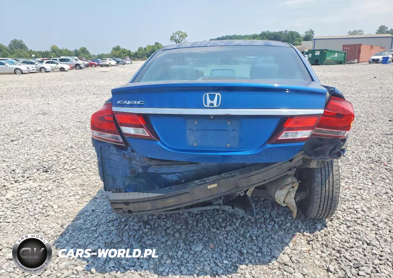 2014 Honda Civic Lx VIN:2HGFB2F52EH511586 - 6