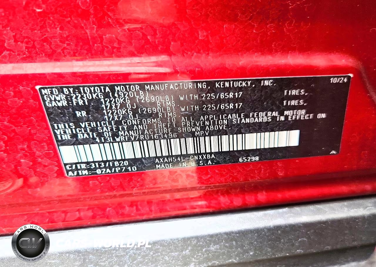 2024 Toyota Rav4 Le VIN:4T3LWRFV7RU163496 - 14