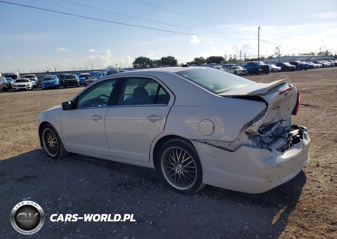 2010 Ford Fusion Se VIN:3FAHP0HA0AR250518 - 2