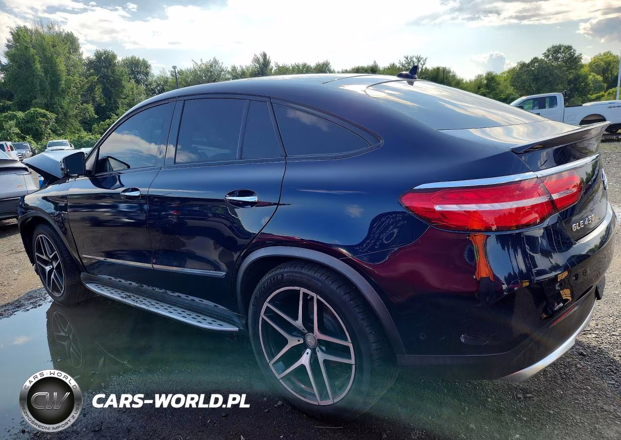 2016 Mercedes-Benz Gle Coupe 450 4Matic VIN:4JGED6EB1GA011533 - 2