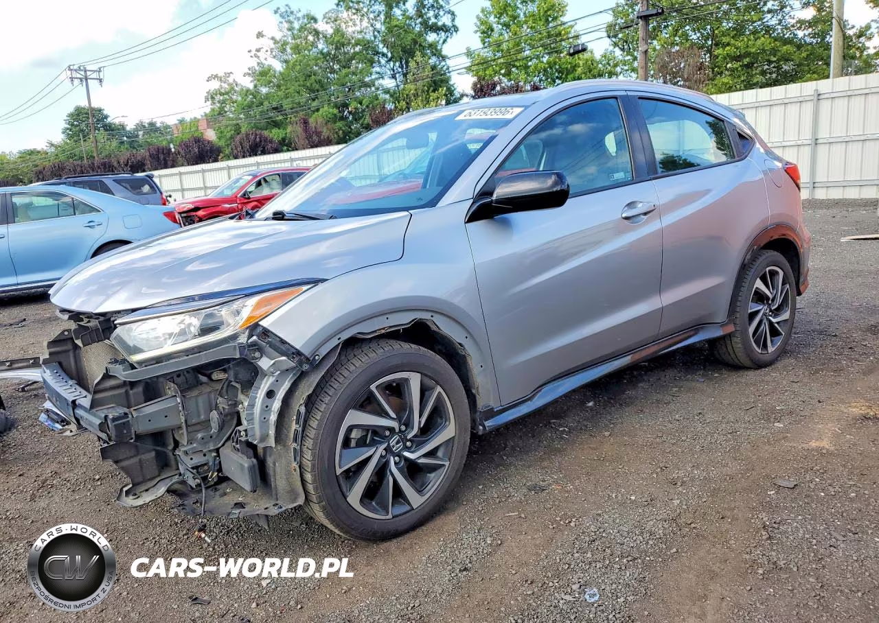 2019 Honda Hr-V Sport VIN:3CZRU6H16KG713232 - 1