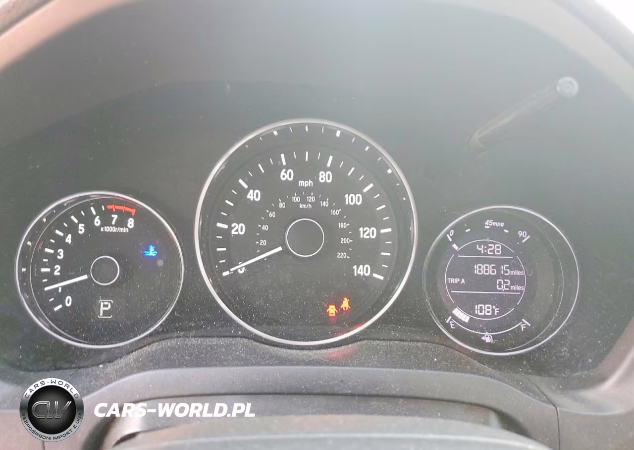 2019 Honda Hr-V Sport VIN:3CZRU6H16KG713232 - 9