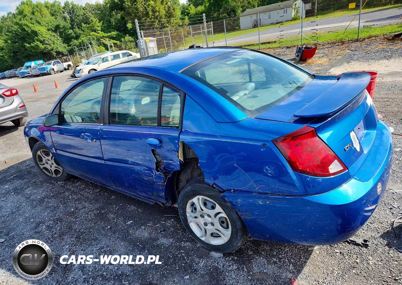 2003 Saturn Ion Level 2 VIN:1G8AJ52FX3Z163555 - 2