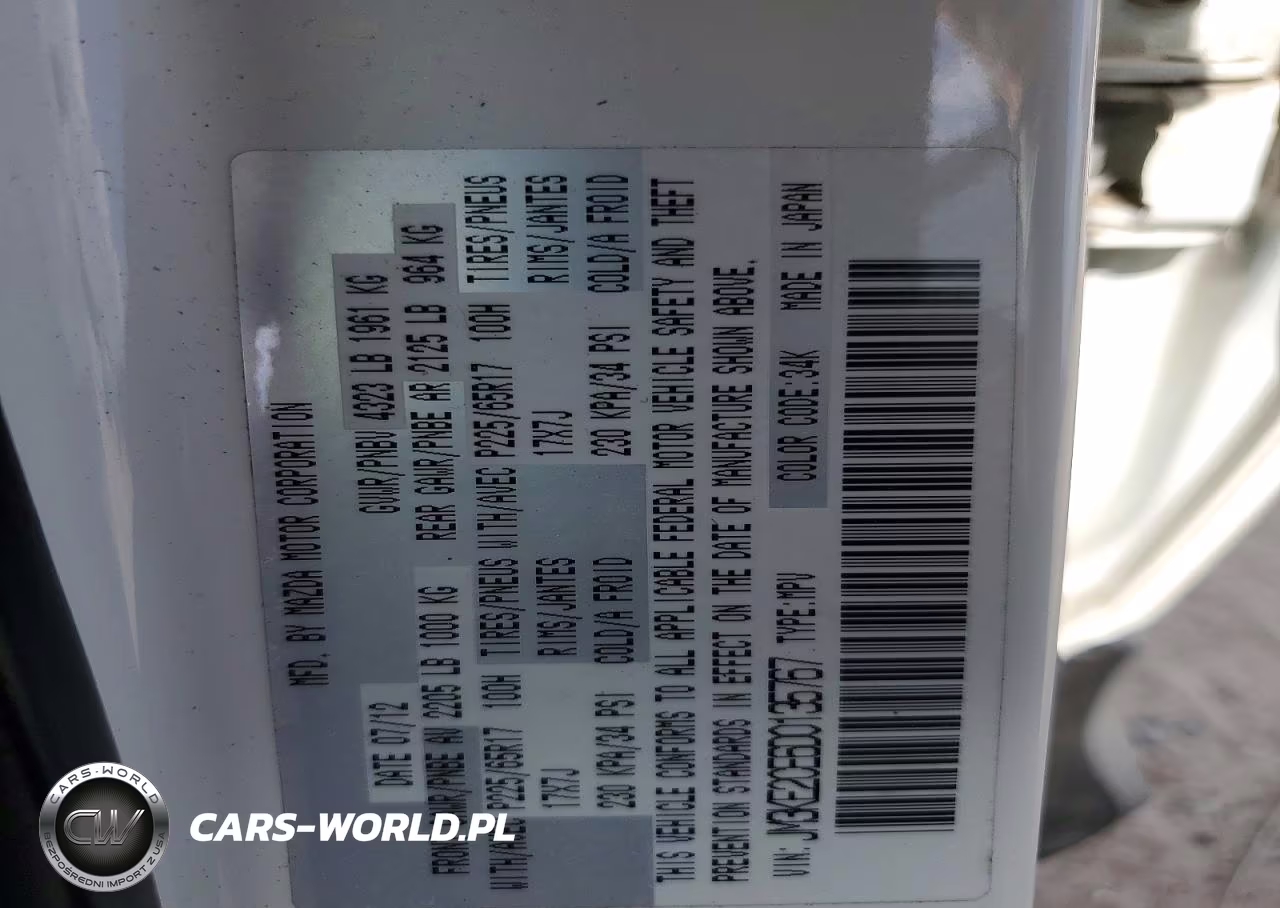 2013 Mazda Cx 5 VIN:JM3KE2CE6D0135767 - 13