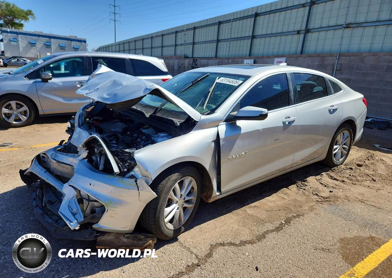 2018 Chevrolet Malibu Lt VIN:1G1ZD5ST1JF136726 - 1