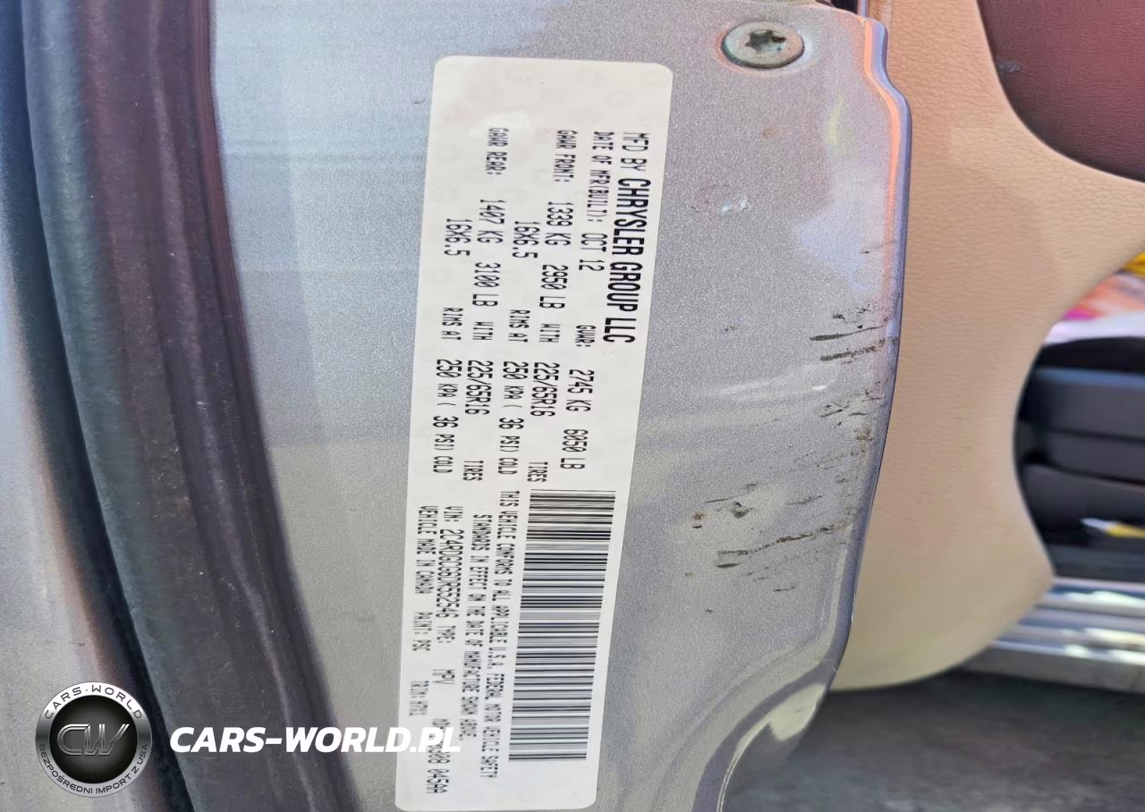 2013 Dodge Grand Caravan Sxt VIN:2C4RDGCG6DR552546 - 13