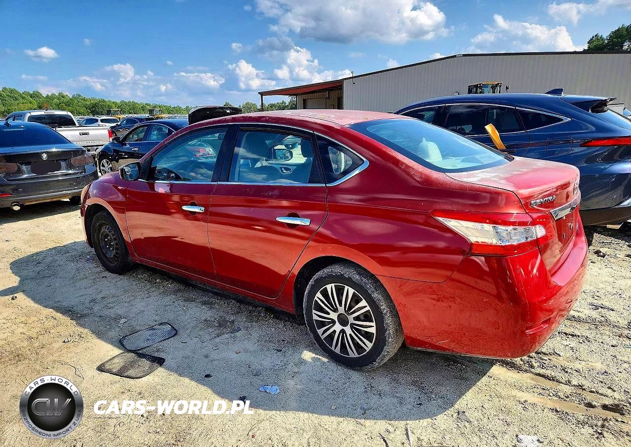 2014 Nissan Sentra Sv VIN:3N1AB7APXEY255046 - 2