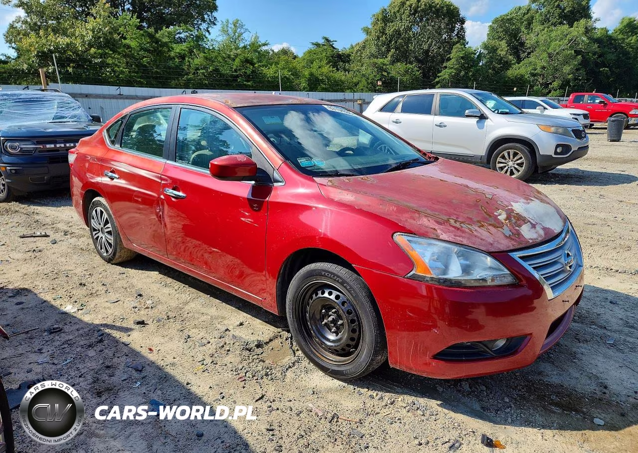 2014 Nissan Sentra Sv VIN:3N1AB7APXEY255046 - 4