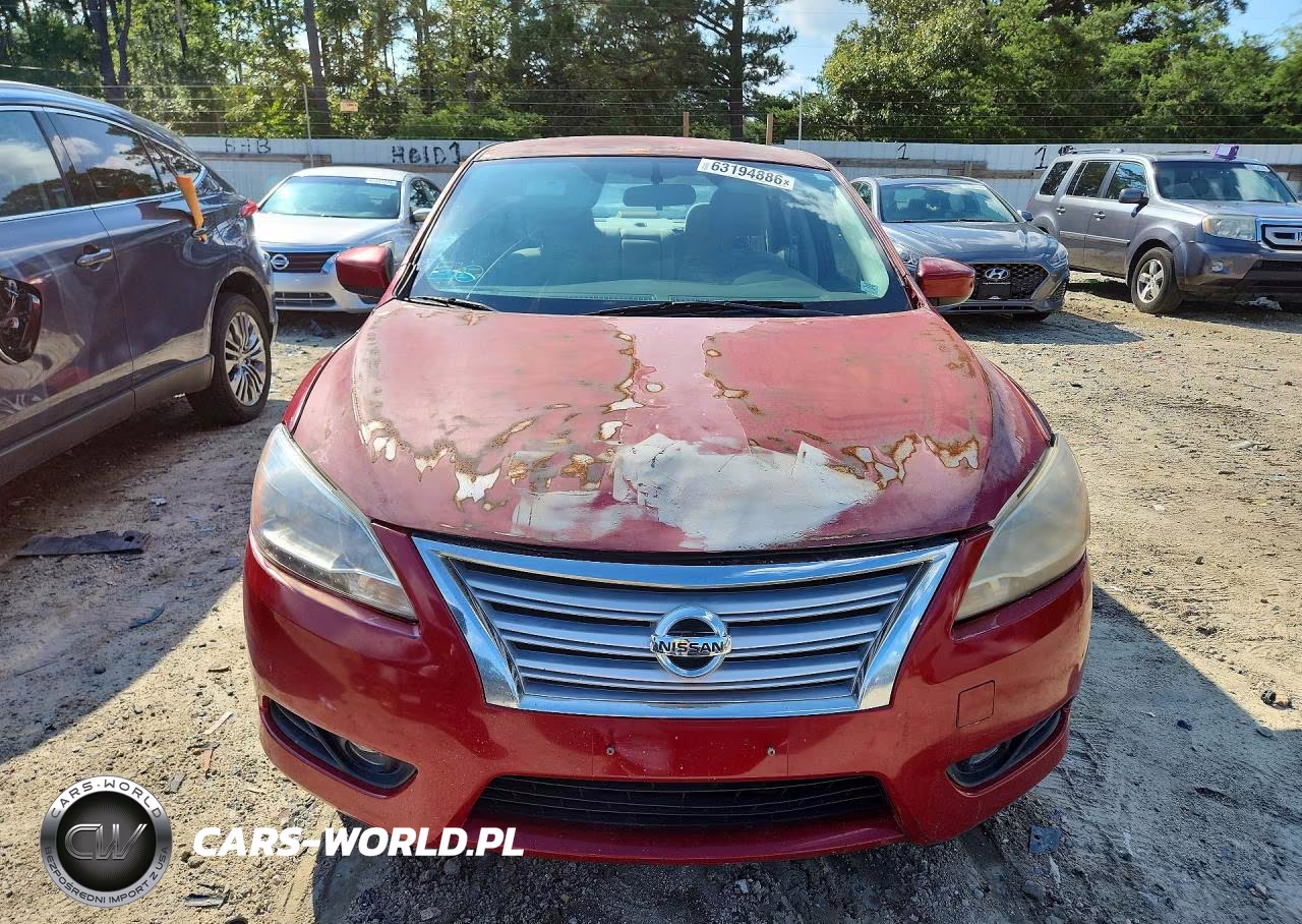 2014 Nissan Sentra Sv VIN:3N1AB7APXEY255046 - 5
