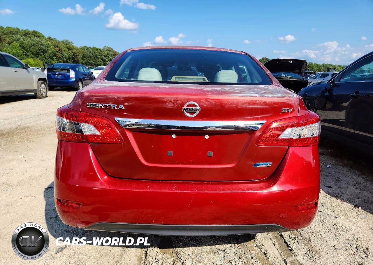 2014 Nissan Sentra Sv VIN:3N1AB7APXEY255046 - 6