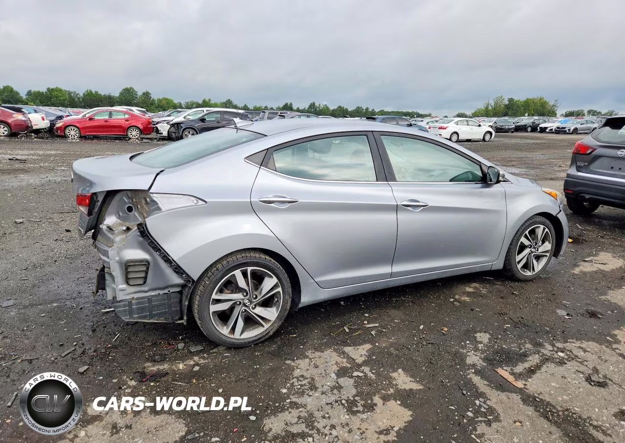 2015 Hyundai Elantra Limited VIN:5NPDH4AE4FH583969 - 3