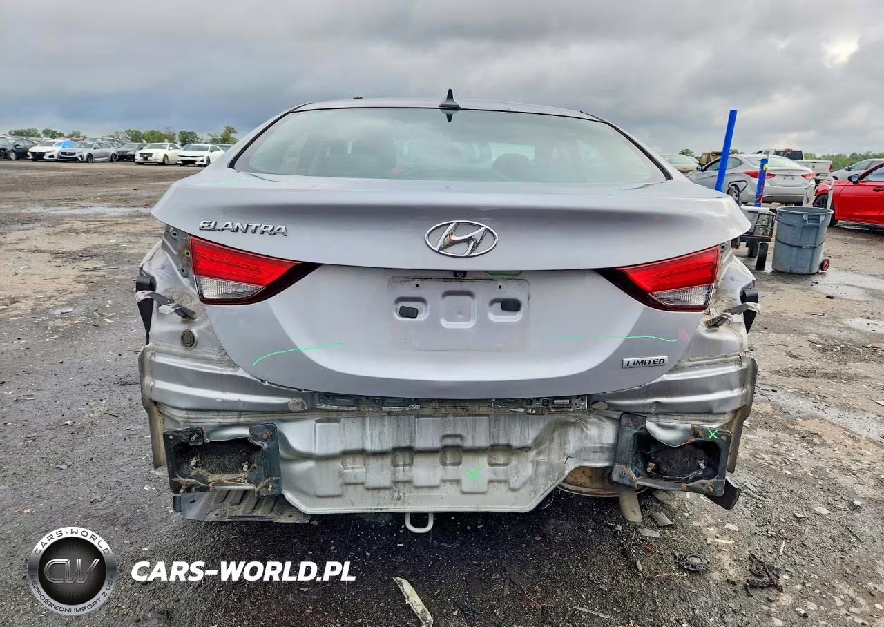 2015 Hyundai Elantra Limited VIN:5NPDH4AE4FH583969 - 6