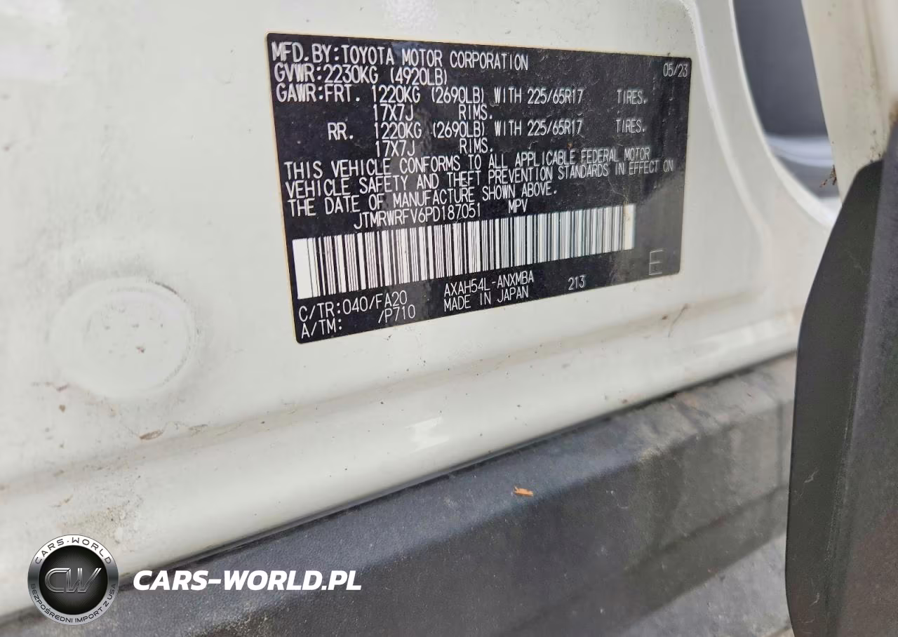 2023 Toyota Rav4 Hybrid Xle VIN:JTMRWRFV6PD187051 - 12