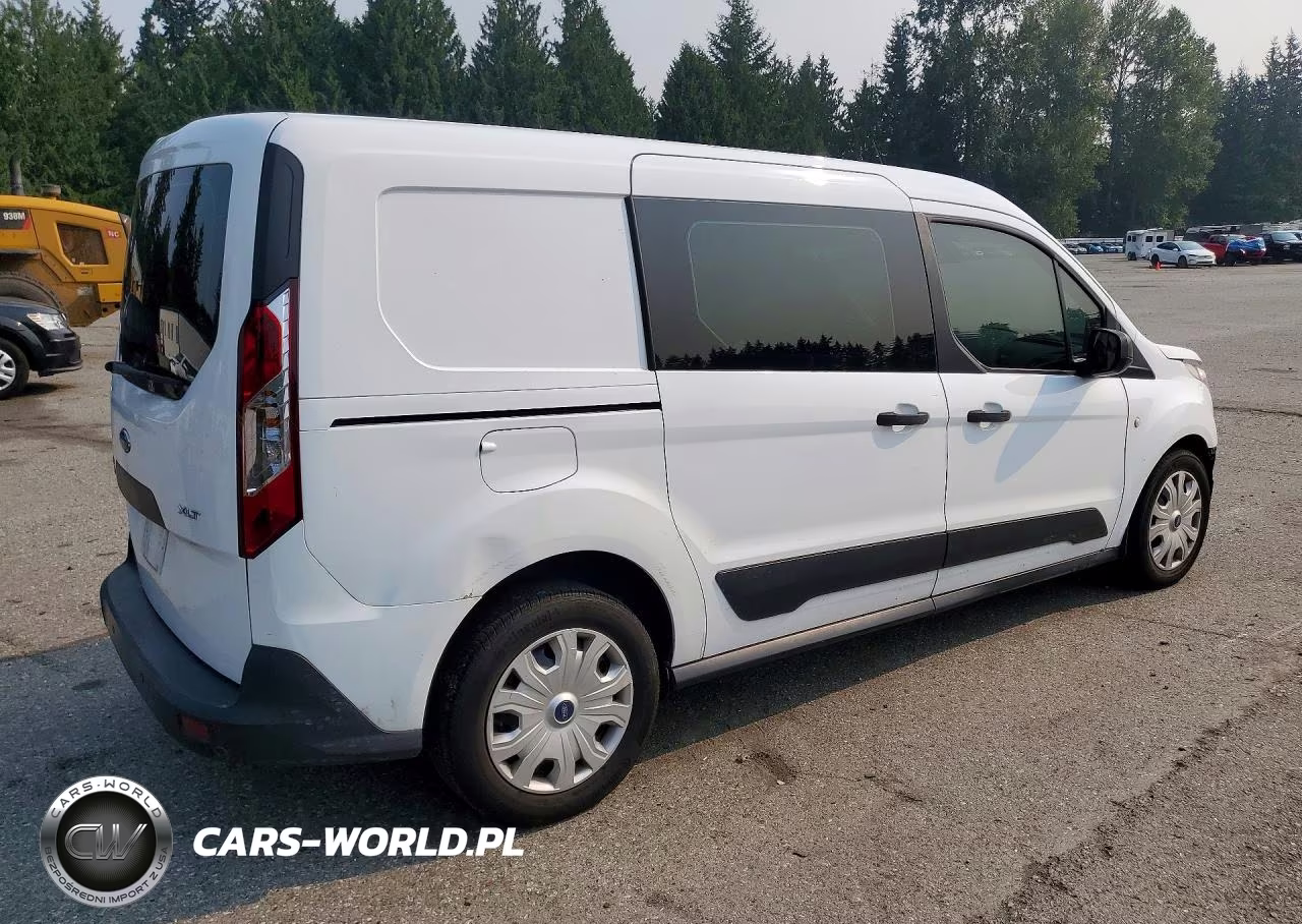 2019 Ford Transit Connect Xlt Delivery Van VIN:NM0LE7F21K1391315 - 3
