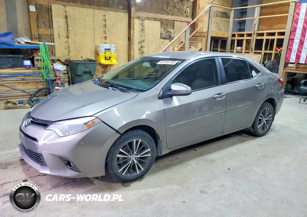 2016 Toyota Corolla Le Plus