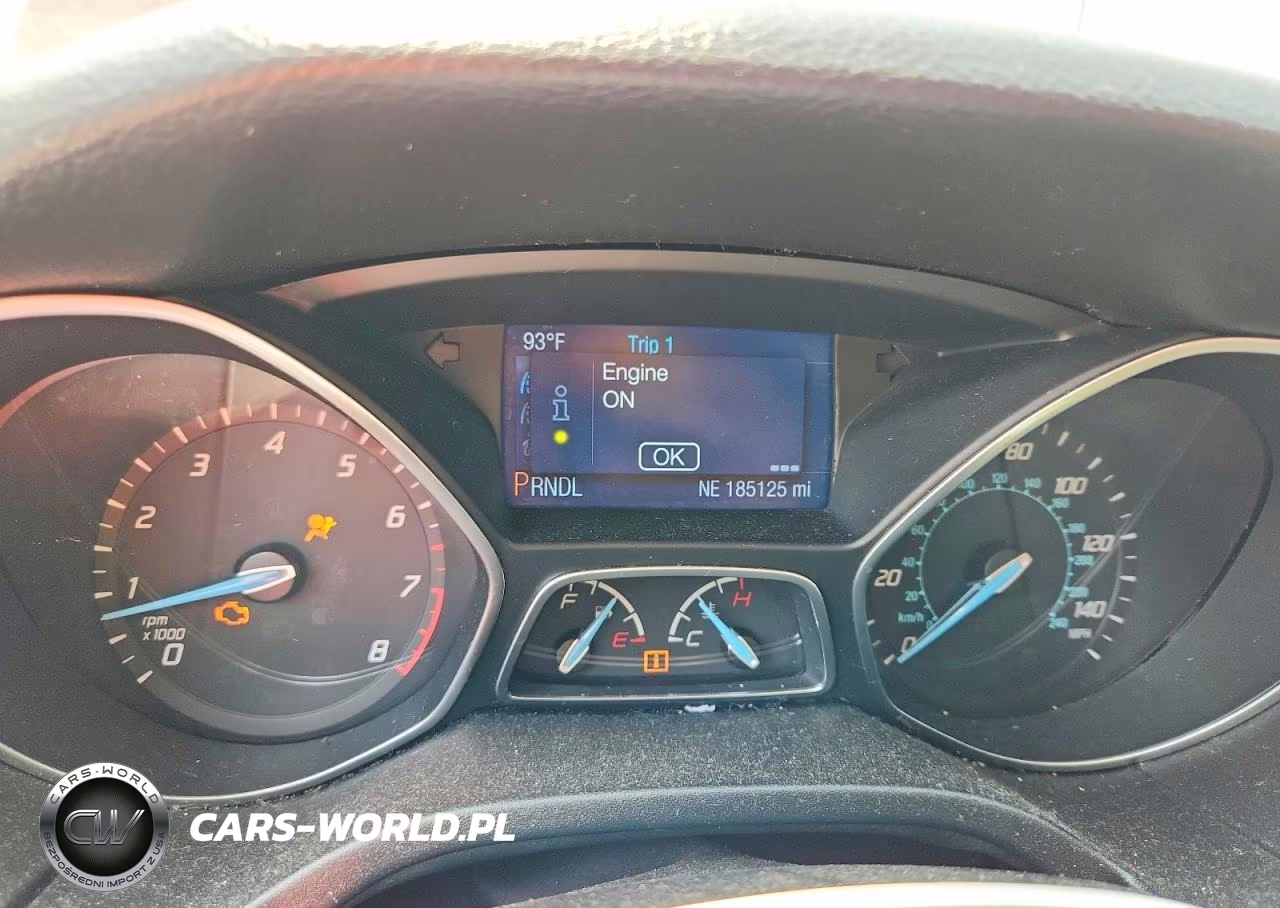 2014 Ford Focus Se VIN:1FADP3F21EL308765 - 9
