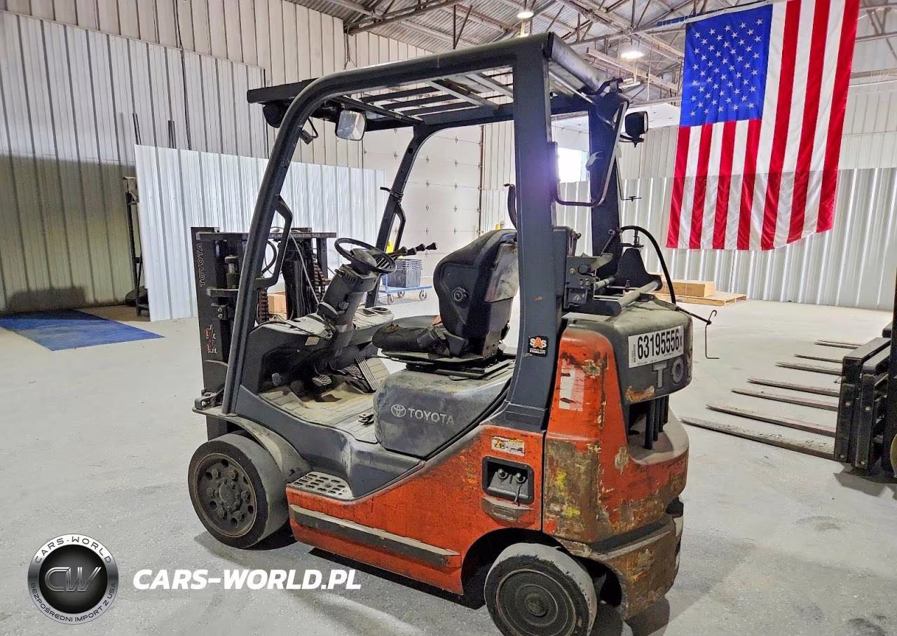 2017 Toyota 8Fgcu20 Forklift VIN:87635 - 3