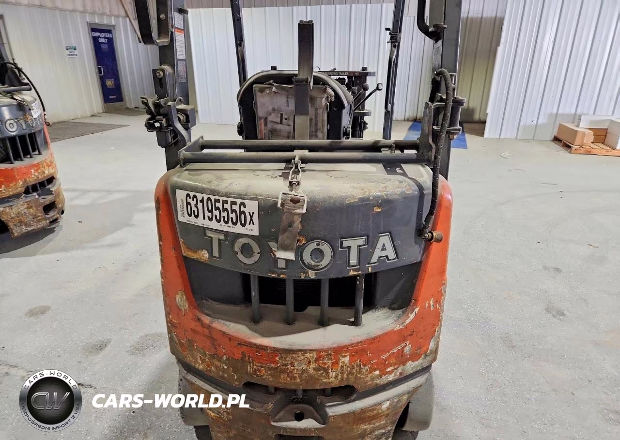 2017 Toyota 8Fgcu20 Forklift VIN:87635 - 6