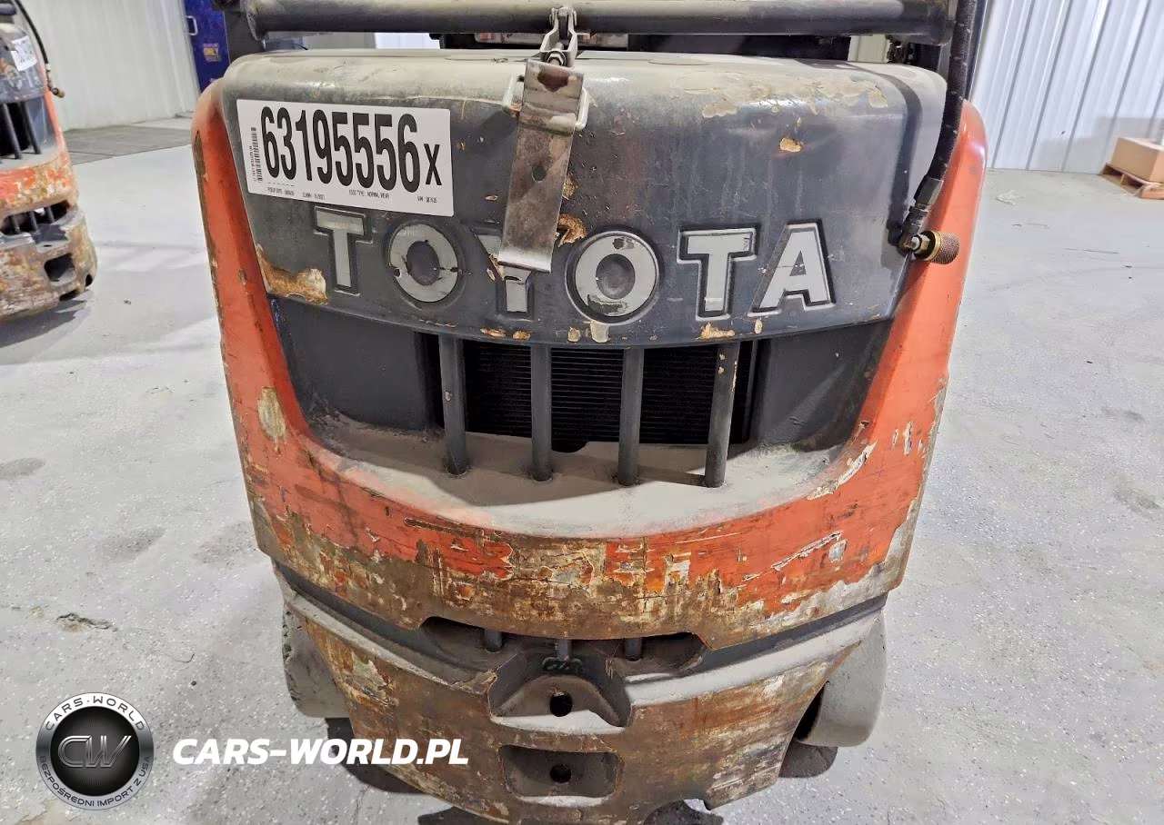 2017 Toyota 8Fgcu20 Forklift VIN:87635 - 9
