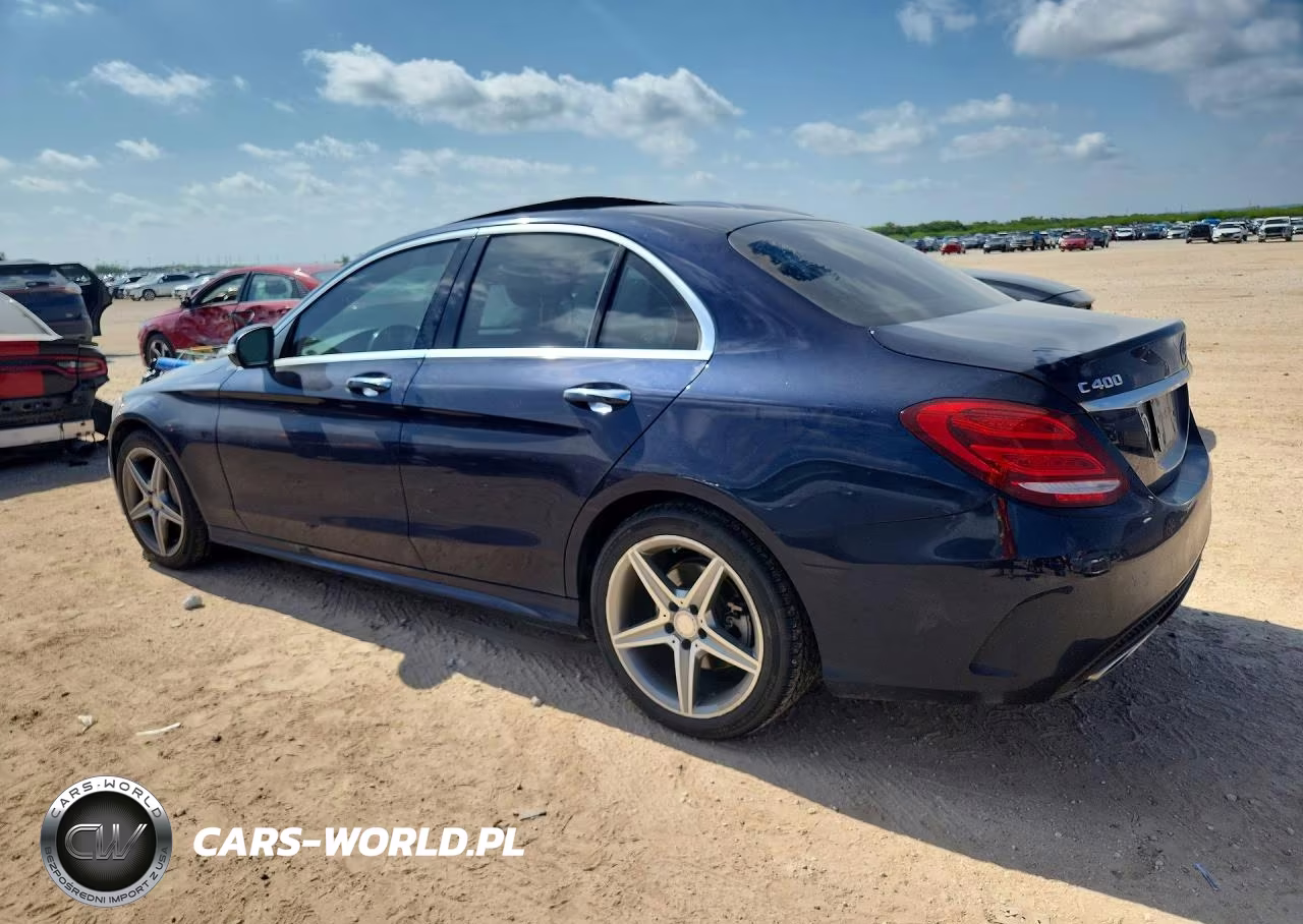2015 Mercedes-Benz C 400 4Matic VIN:55SWF6GB9FU009291 - 2