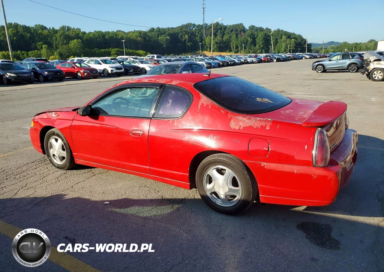2005 Chevrolet Monte Carlo Lt VIN:2G1WX15K159178463 - 2