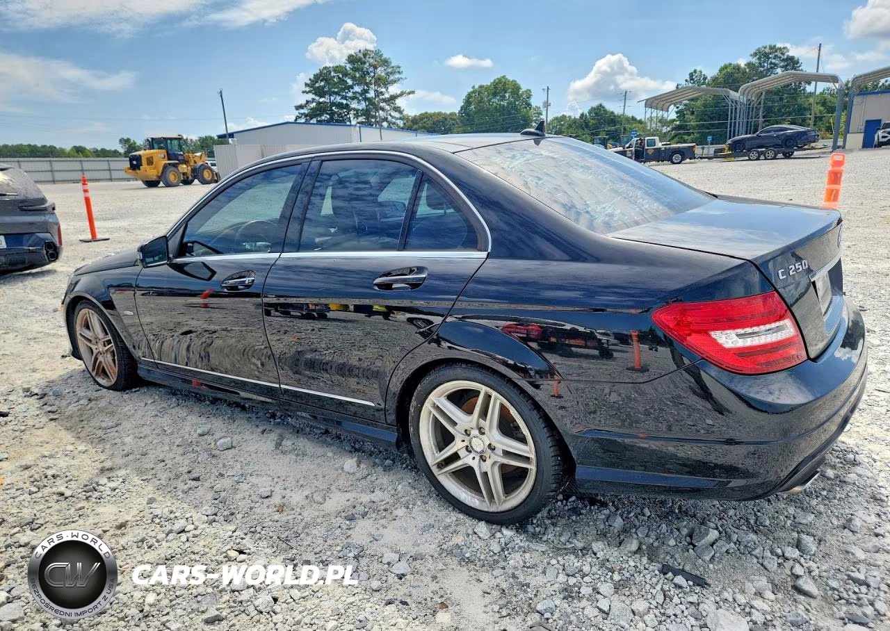 2012 Mercedes-Benz C 250 VIN:WDDGF4HB5CR194170 - 2