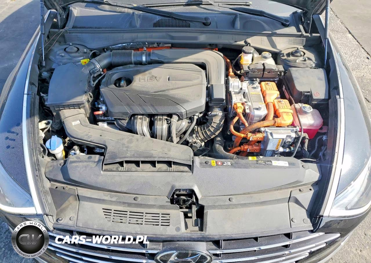 2023 Hyundai Sonata Hybrid Blue VIN:KMHL24JJ3PA077919 - 11