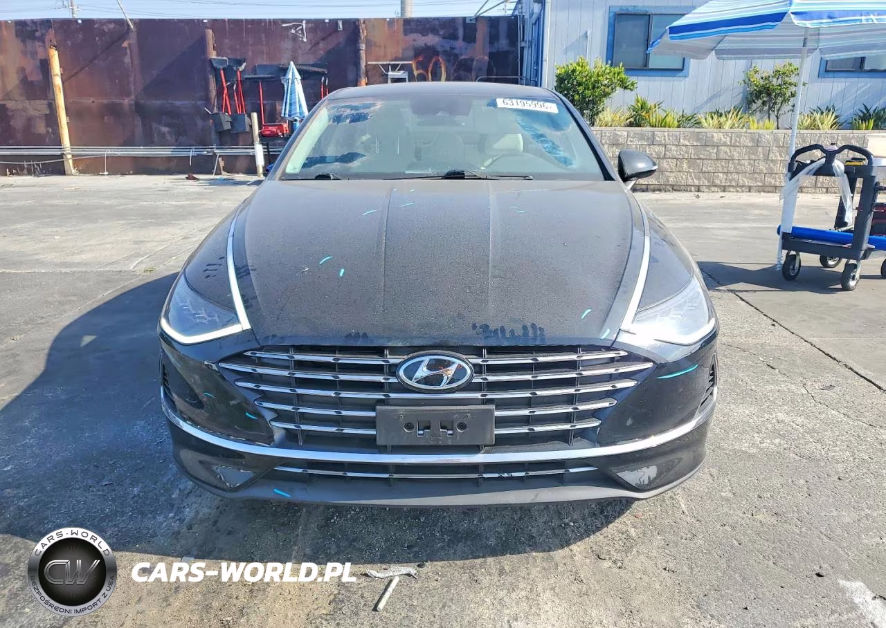 2023 Hyundai Sonata Hybrid Blue VIN:KMHL24JJ3PA077919 - 5