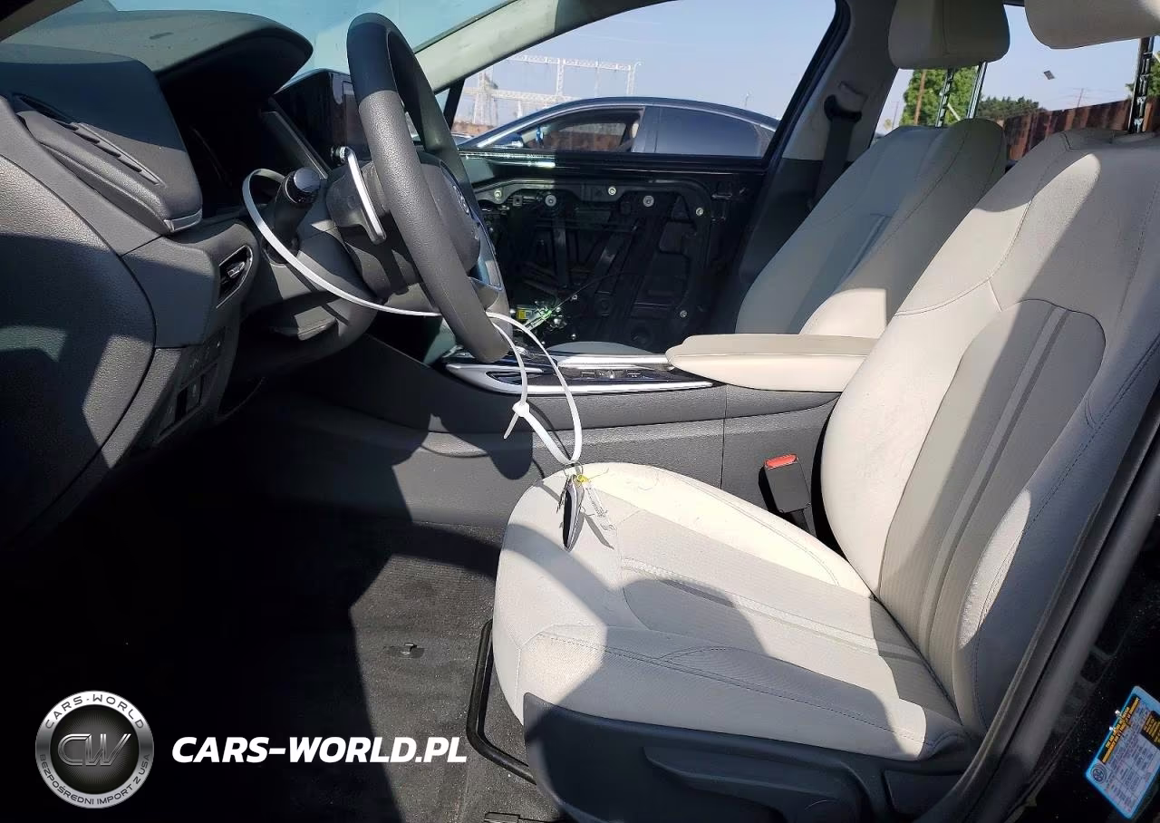 2023 Hyundai Sonata Hybrid Blue VIN:KMHL24JJ3PA077919 - 7