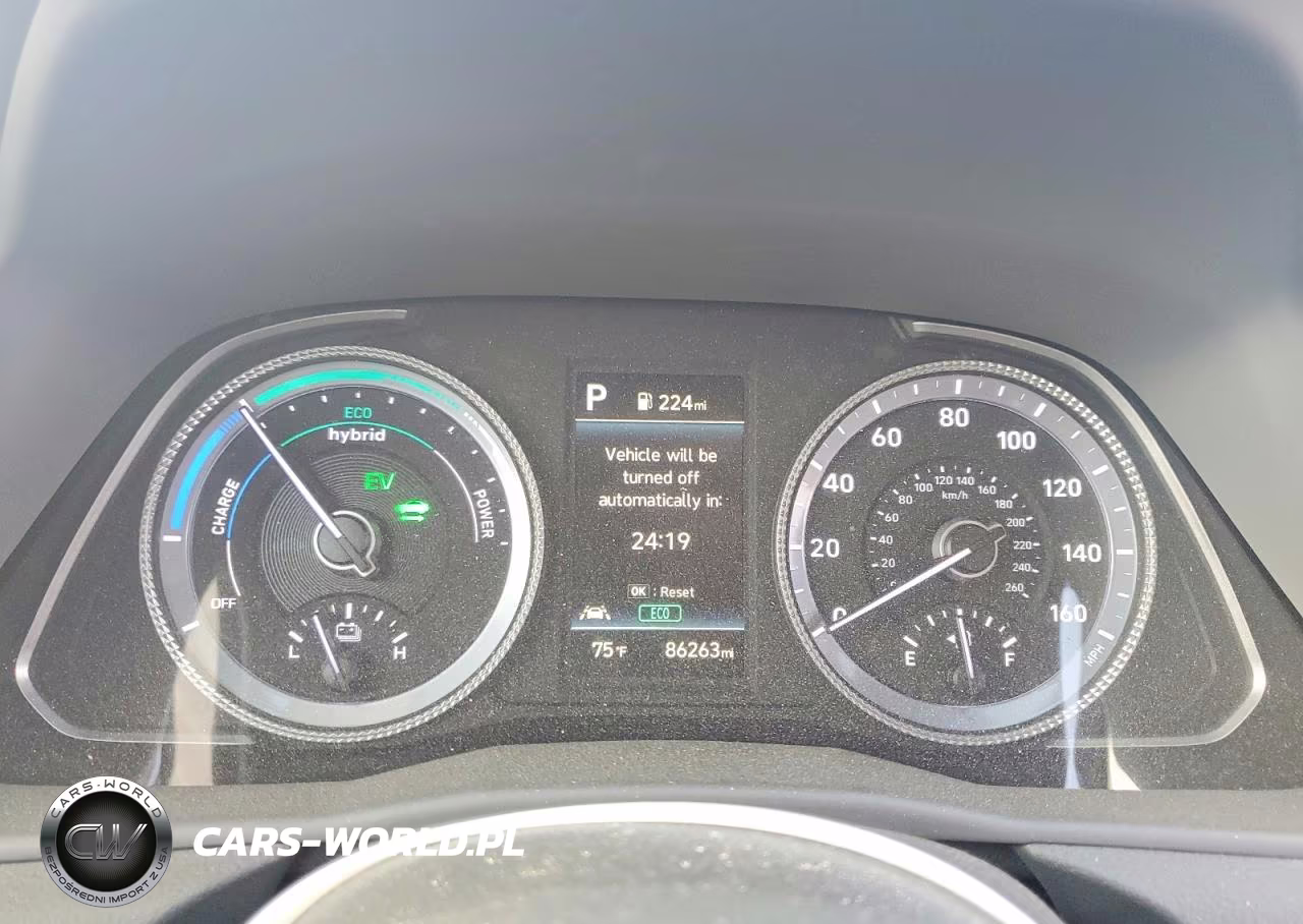 2023 Hyundai Sonata Hybrid Blue VIN:KMHL24JJ3PA077919 - 9