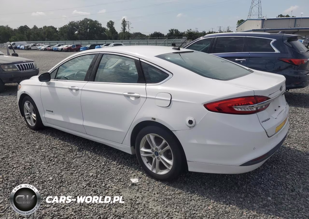 2018 Ford Fusion Se Hybrid VIN:3FA6P0LU5JR163495 - 2