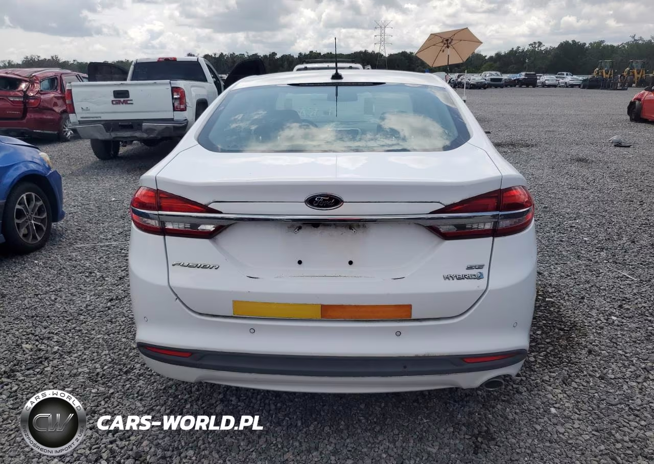 2018 Ford Fusion Se Hybrid VIN:3FA6P0LU5JR163495 - 6