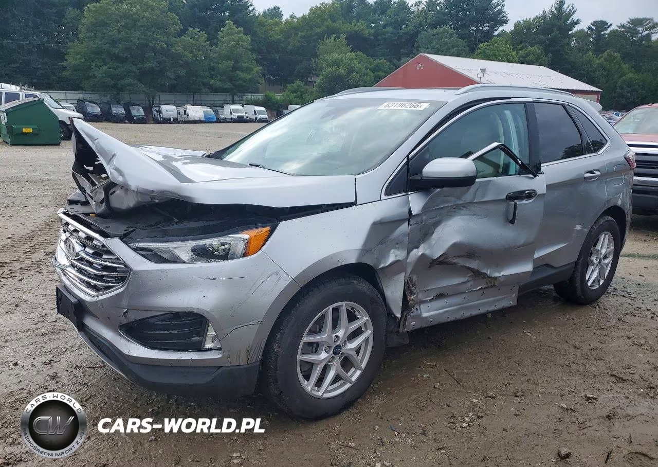 2021 Ford Edge Sel VIN:2FMPK4J98MBA31896 - 1
