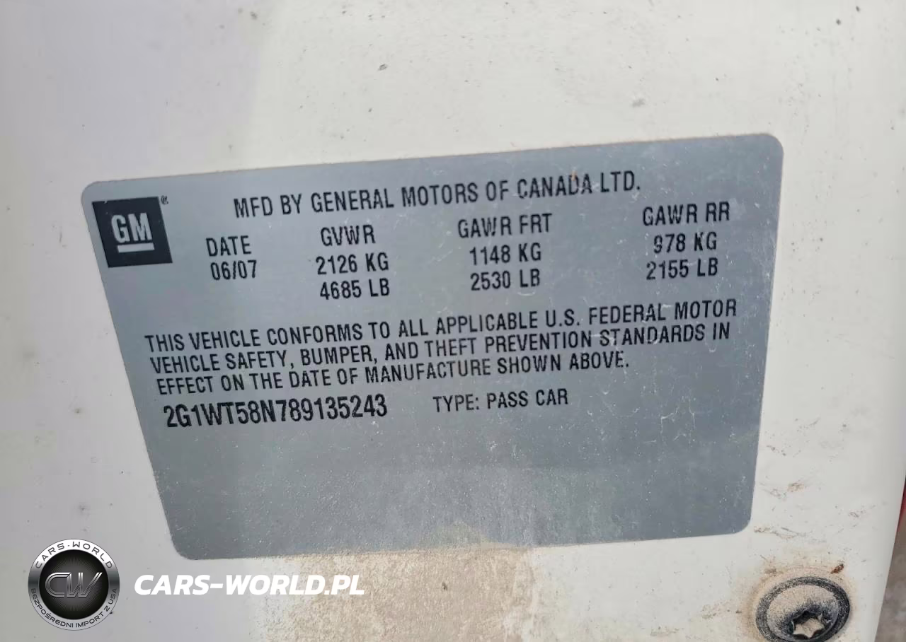 2008 Chevrolet Impala Lt VIN:2G1WT58N789135243 - 12