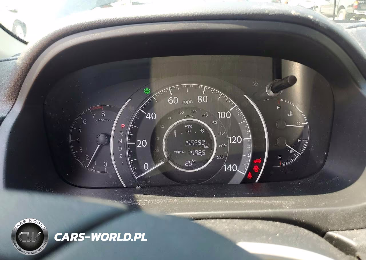 2014 Honda Cr-V Lx VIN:2HKRM3H33EH503446 - 9
