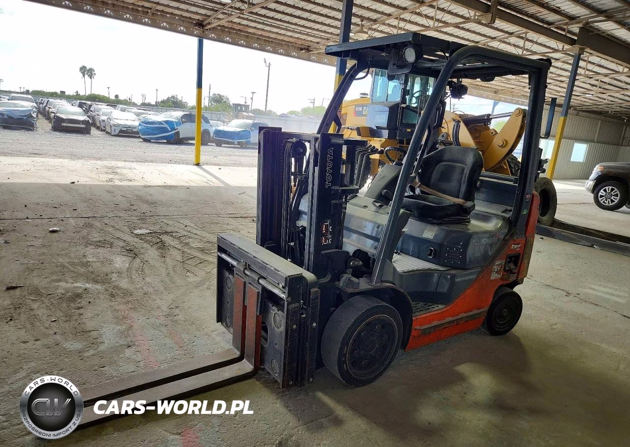 2017 Toyota 8Fgcu20 Forklift VIN:87847 - 2