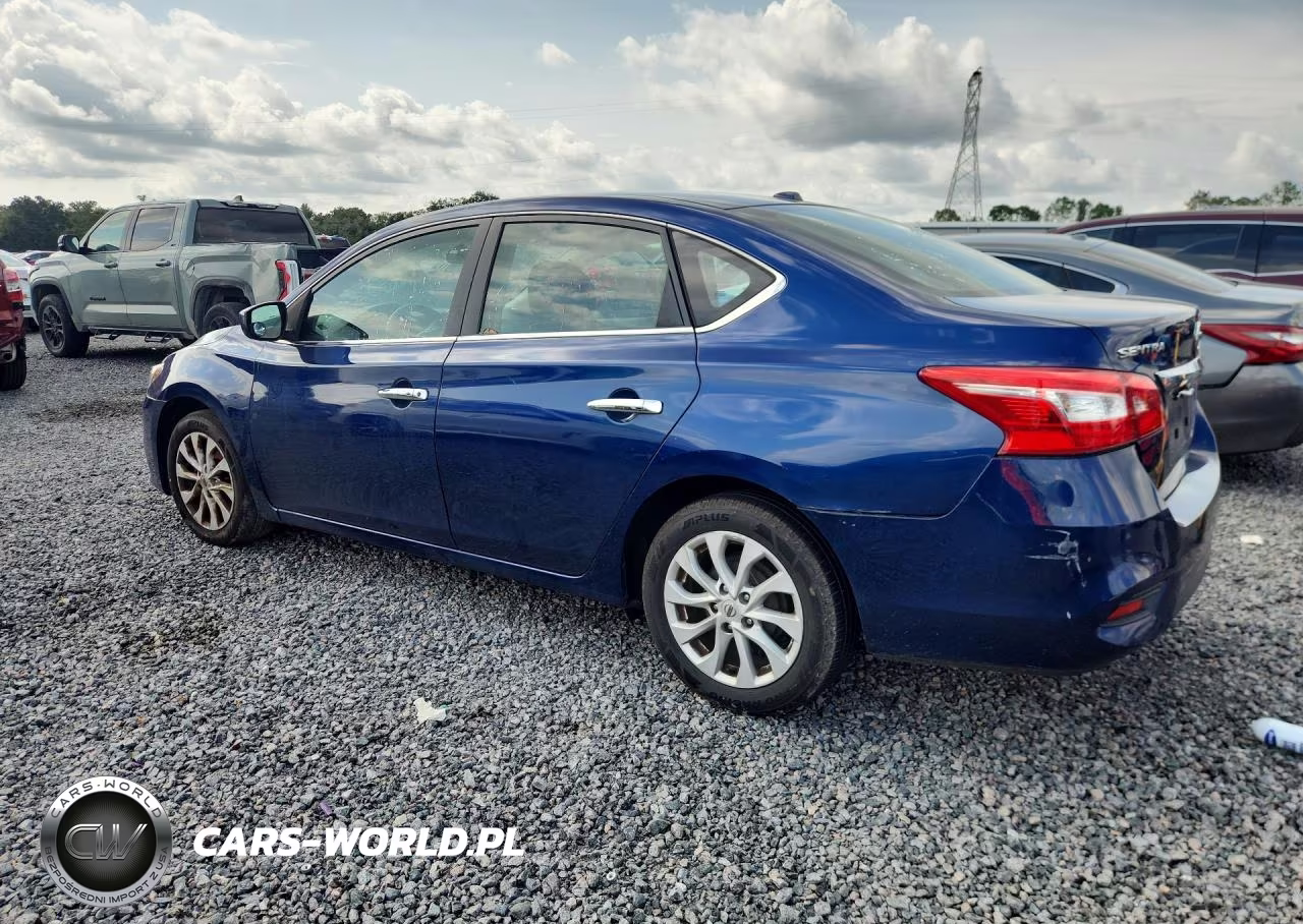 2019 Nissan Sentra Sv VIN:3N1AB7AP7KY411135 - 2