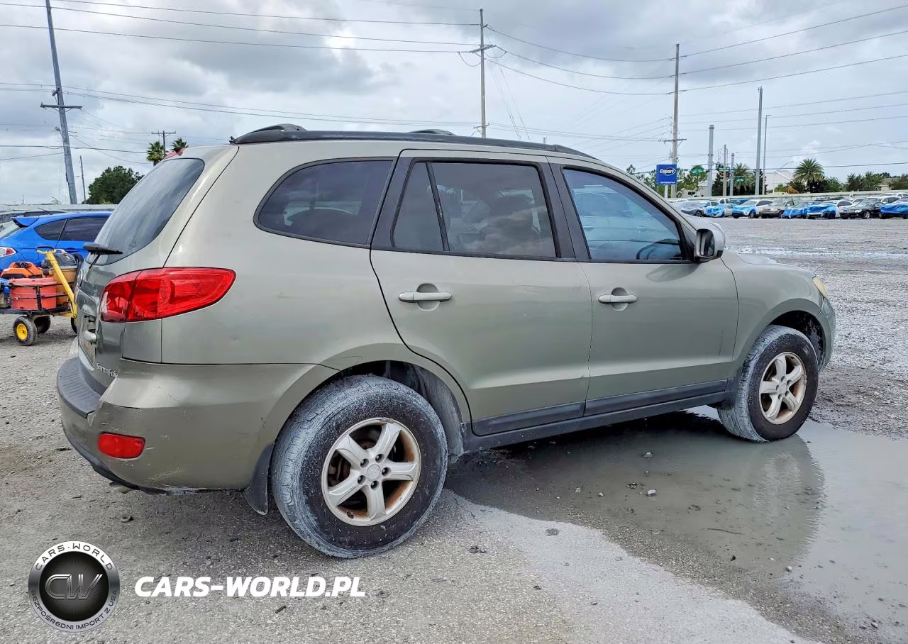2008 Hyundai Santa Fe Gls VIN:5NMSG13DX8H180592 - 3