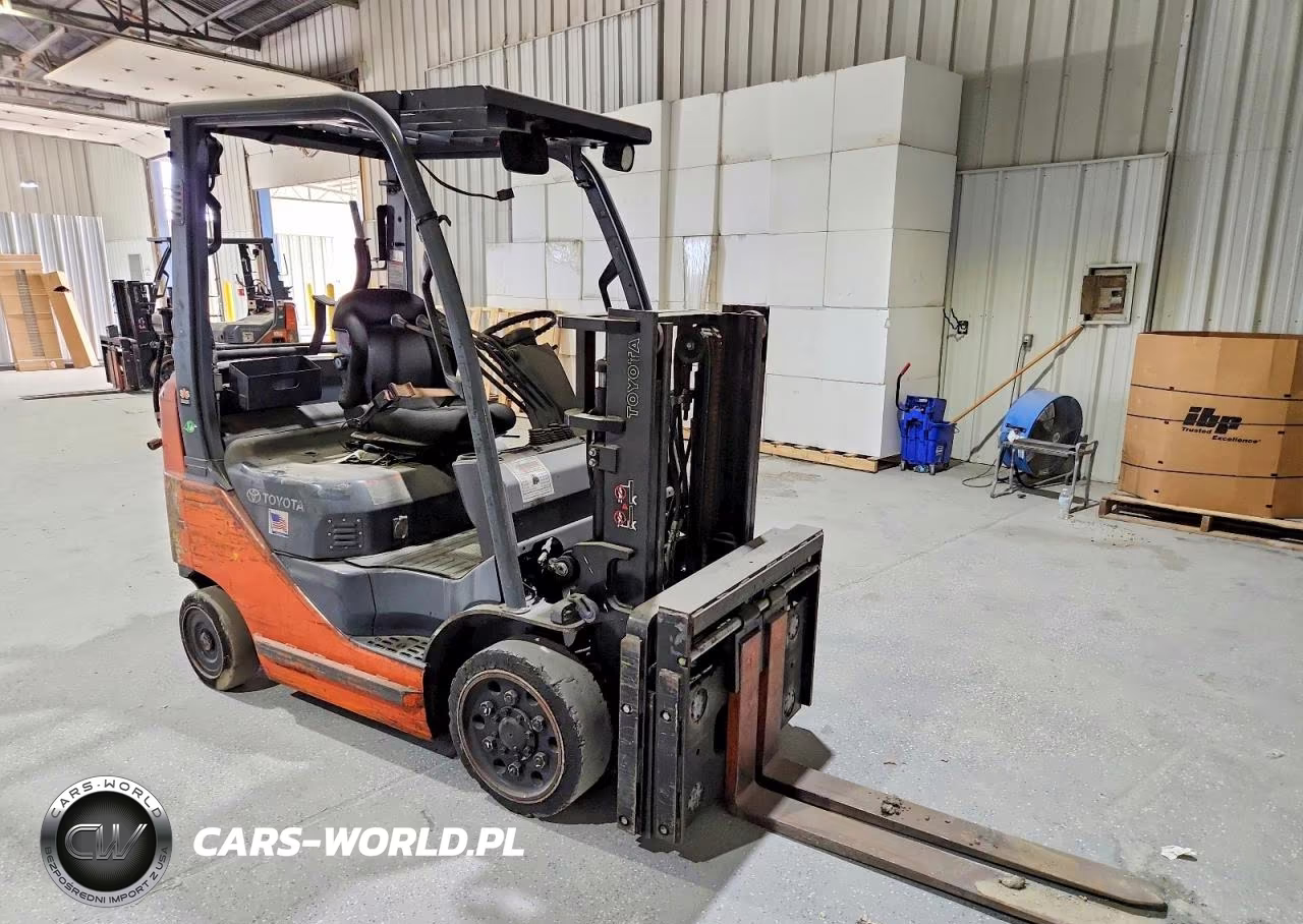 2017 Toyota 8Fgcu20 Forklift VIN:87629 - 9