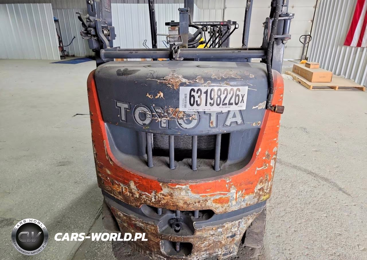 2017 Toyota 8Fgcu20 Forklift VIN:87261 - 6