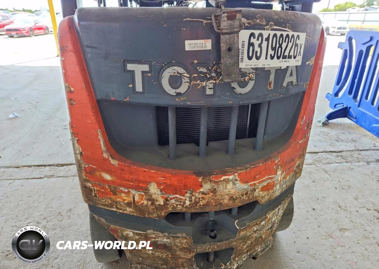 2017 Toyota 8Fgcu20 Forklift VIN:87261 - 9