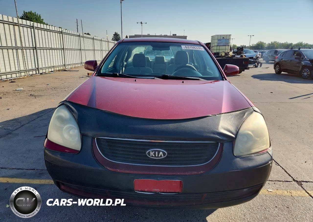 2008 Kia Optima Lx VIN:KNAGE123385239275 - 5