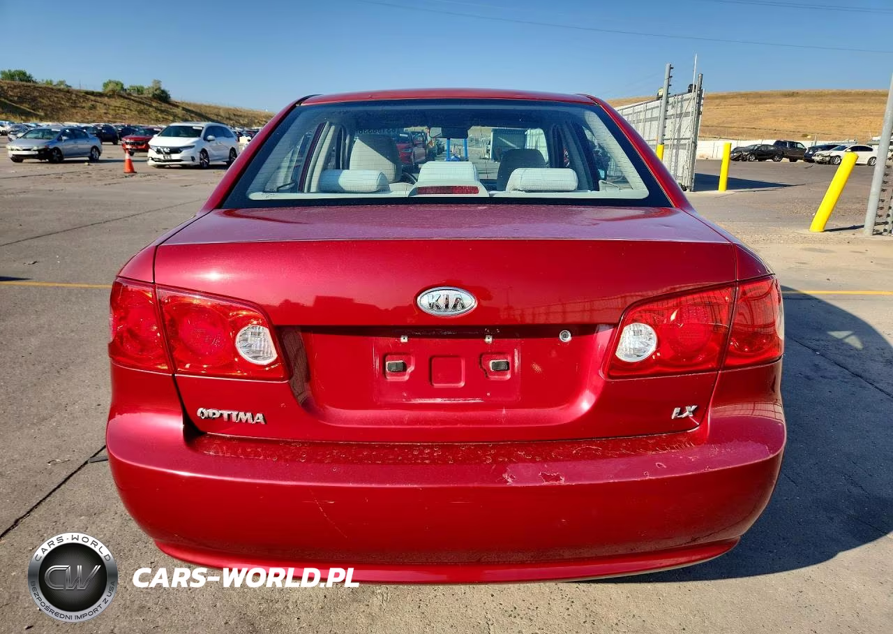 2008 Kia Optima Lx VIN:KNAGE123385239275 - 6