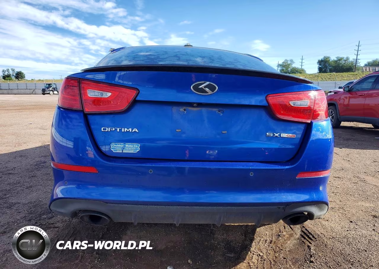 2015 Kia Optima Sx VIN:5XXGR4A65FG435988 - 6