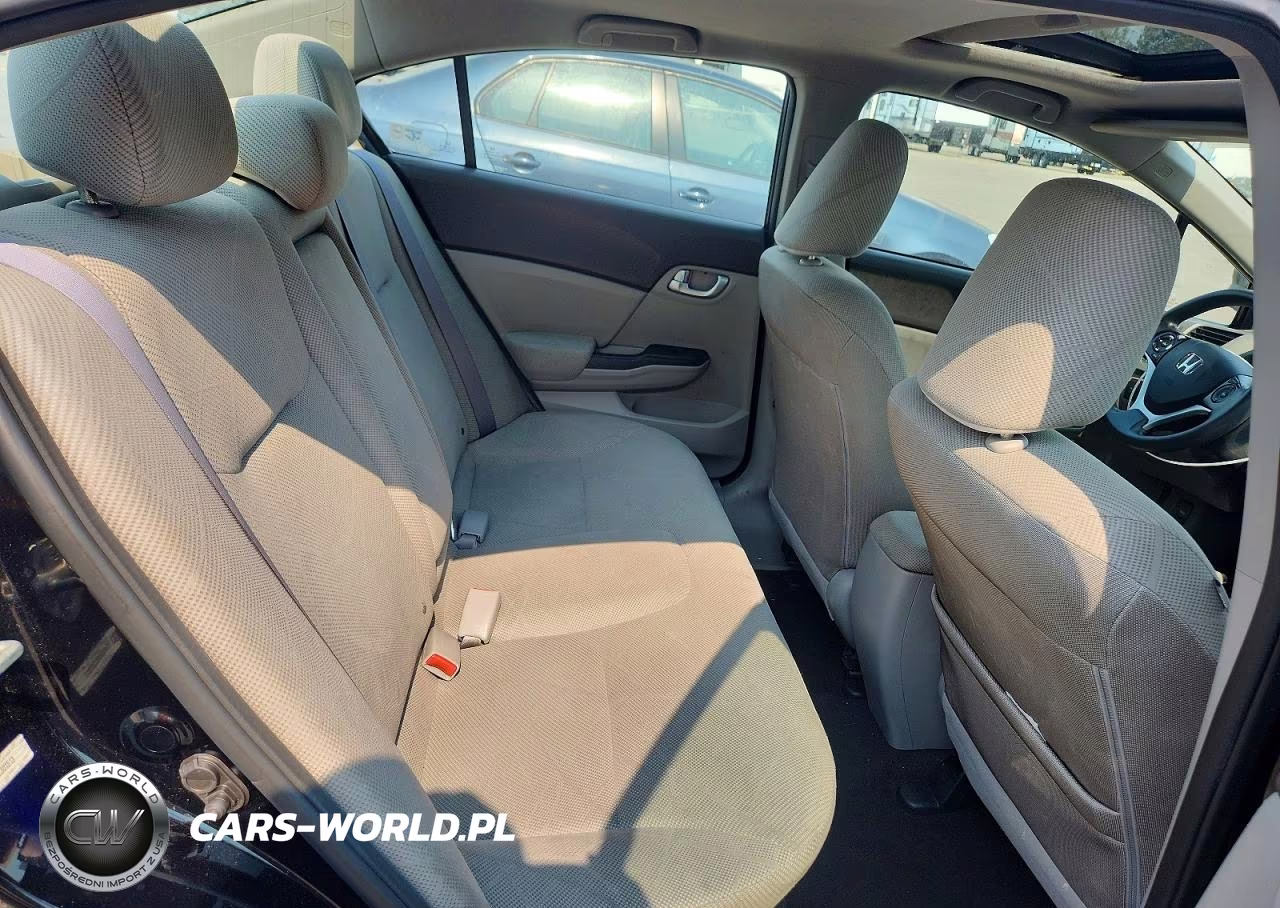 2012 Honda Civic Ex VIN:19XFB2F88CE301513 - 10