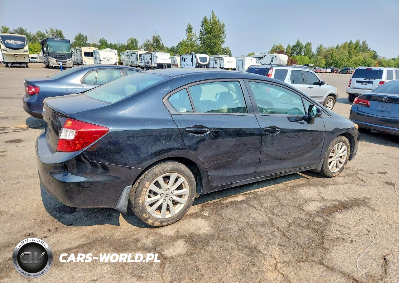 2012 Honda Civic Ex VIN:19XFB2F88CE301513 - 3