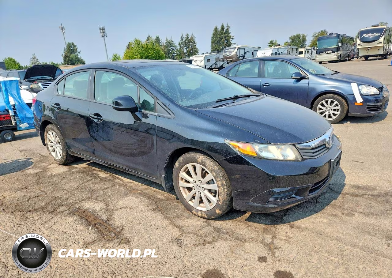 2012 Honda Civic Ex VIN:19XFB2F88CE301513 - 4